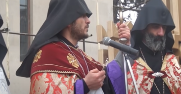 Consecration of the Crosses and Bell for St. Gevorg Church of Berd