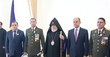 Divine Liturgy Offered on Armed Forces Day-2014