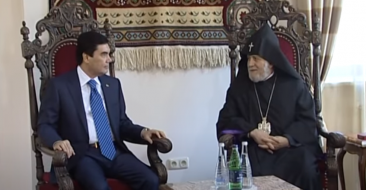 Turkmenistan President Visits the Mother See