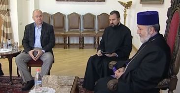 His Holiness Received Youri  Artyukh