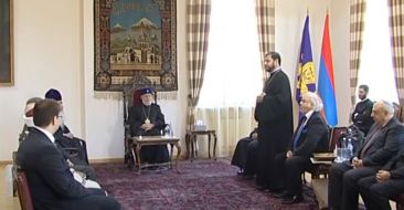 Bulgarian Spiritual Leaders' Visit Mother See of Holy Etchmiadzin