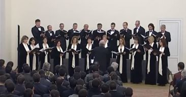 Concert at the Gevorkian Theological Seminary