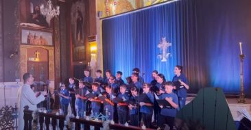 The year-end concert of the children's choir of the Armenian Diocese of Brazil