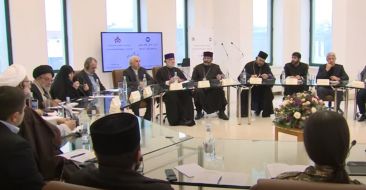 Religions as guarantee of peaceful cooperation of nations. Conference at the Mother See