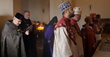 A liturgy was offered in Saint Stepen Church of Khachen village of Artsakh