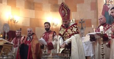 Holy Nativity in besieged Artsakh