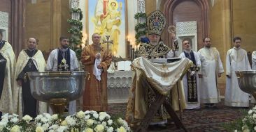 Nativity and Theophany of our Lord Jesus Christ in the Armenian church in Moscow