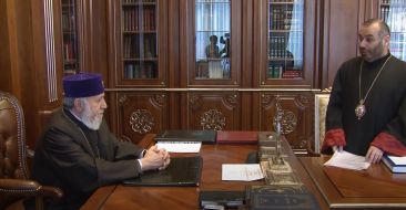 His Grace Bishop Gevorg Saroyan was awarded the title of Doctor of Philosophy