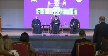 Graduates and lecturers of YSU Faculty of Oriental Studies hosted the Armenian Patriarch