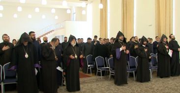 The solemn closing of the academic year of Gevorgyan Theological Seminary
