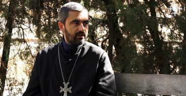 Rev. Fr. Nerses from the Artsakh Diocese