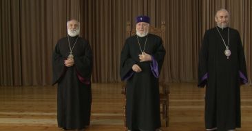 The Armenian Patriarch met with the students of the Youth Centers