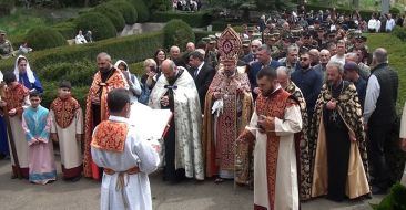 Divine Liturgy was celebrated in Vanadzor on the occasion of Genocide Day