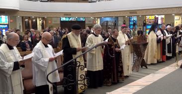 An ecumenical ceremony dedicated to Grigor Narekatsi was held