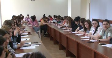 Children and mothers from Artsakh participate in a three-day camp in Tsaghkadzor under AGBU program
