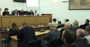 The Diocese of Artsakh organized a discussion entitled "Aghvank and the Church from Armenian Aghvan".