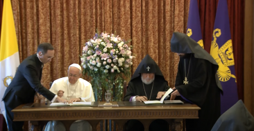 Joint Declaration Signed at the Mother See of Holy Etchmiadzin