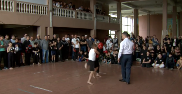 Karate Tournament at the Malatia Youth Center