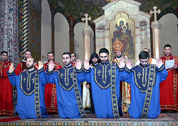 Four More Priests Ordained in Holy Etchmiadzin