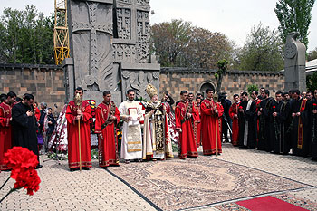 April 24 Commemorated in Holy Etchmiadzin