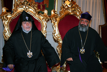 First Day of Pontifical Visit of His Holiness Karekin II to Turkey