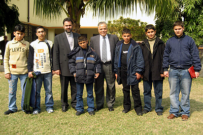 Six Armenian Children from Iraq Arrive in Calcutta