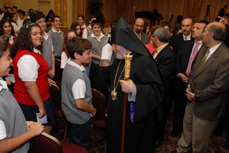 First Day Events of His Holiness Karekin II Pontifical Visit to the USA