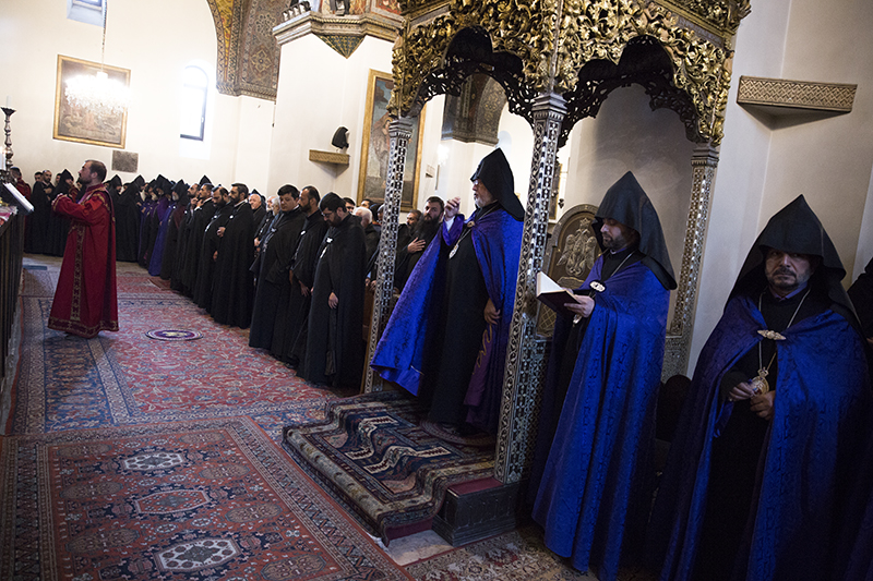 В Первопрестольном Святом Эчмиадзине прошло очередное собрание священнослужителей 