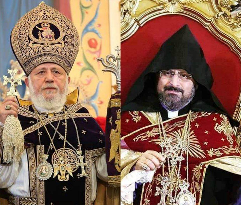 Catholicos of All Armenians Congratulated Newly Appointed Armenian Patriarch of Constantinople