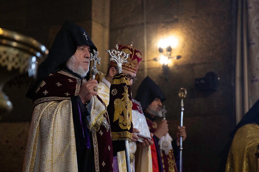 Feast of Ascension in the Mother See of Holy Etchmiadzin “The Mother See of Holy Etchmiadzin is the Footprint of Jesus for Us in This World”