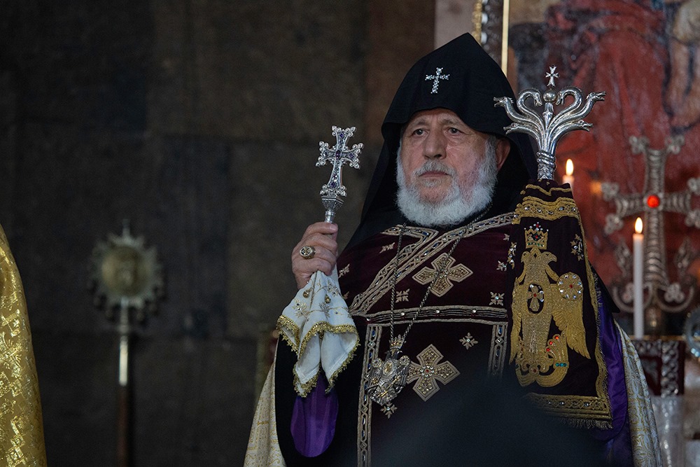 Message of the Catholicos of All Armenians at the Prayer for the Republic